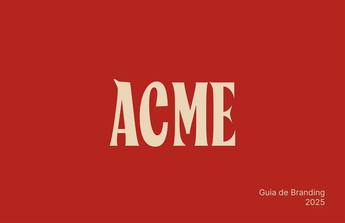 ACME — Brandbook, imagem 1